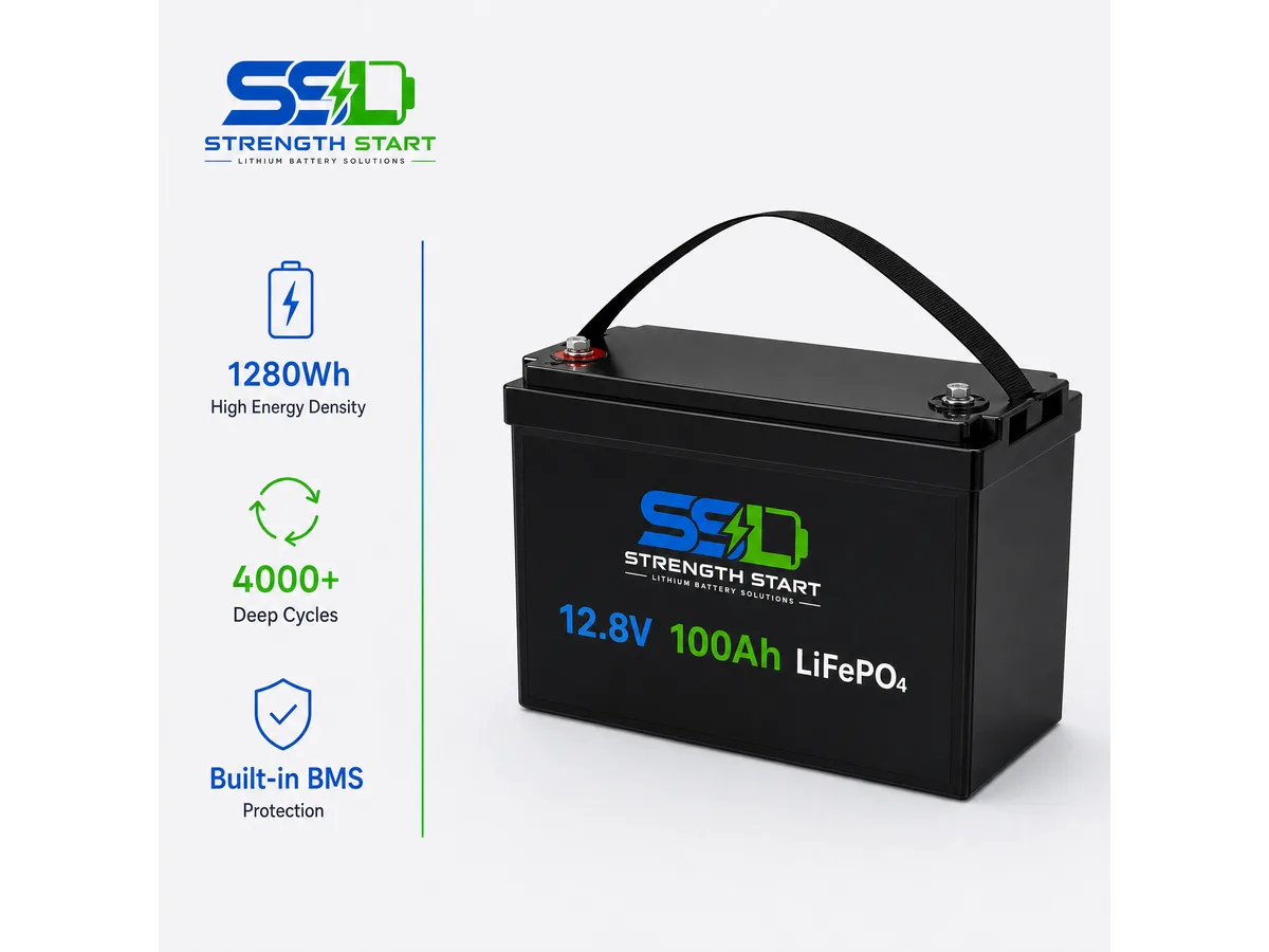 12V LiFePO4 Packs for ESS & Motive Power — product family