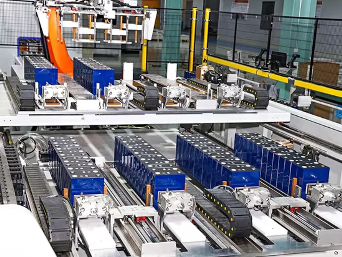 Air-Cooled 100 kWh ESS for C&I Storage — production line