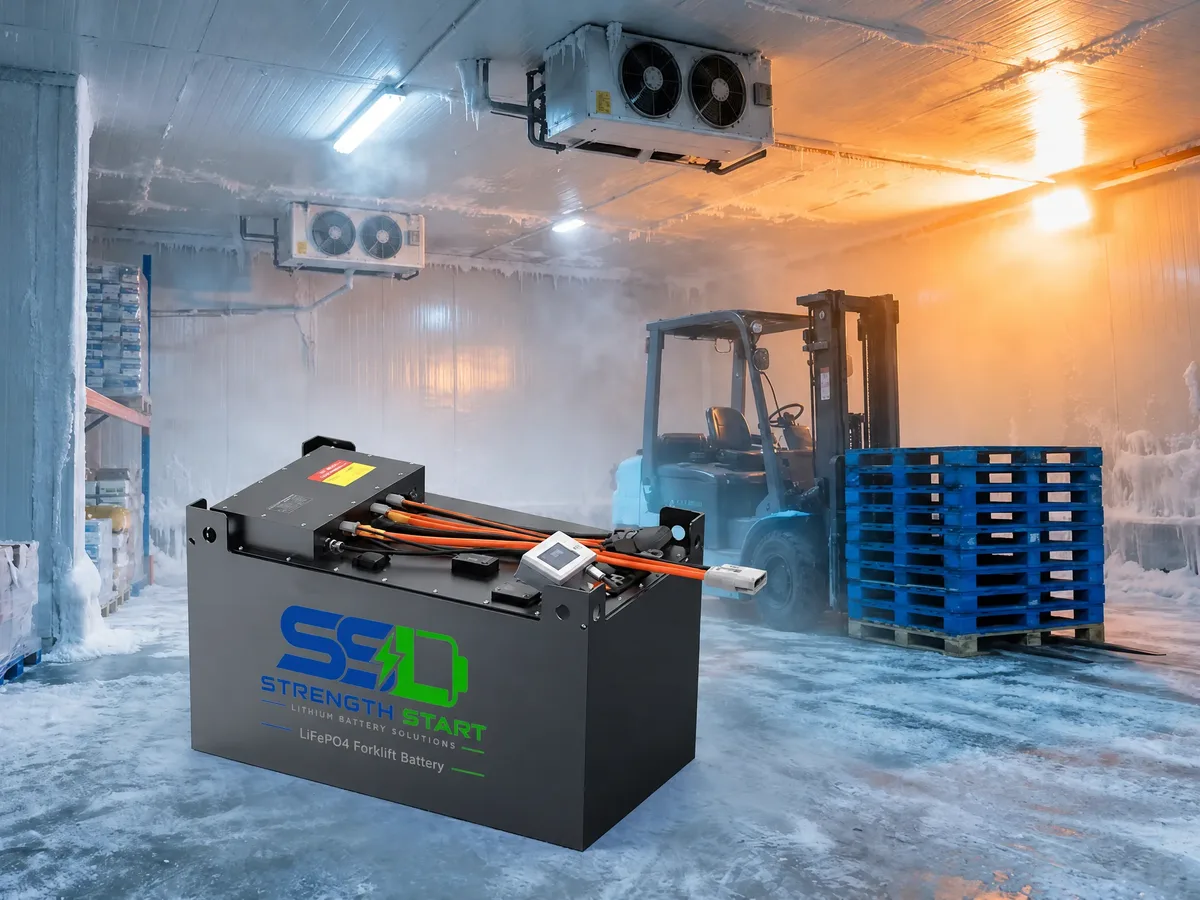 JK BMS 2A+ 600 A for Traction | Forklift, AGV, LSEV — application scenario
