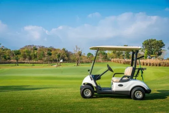 SSLBATT golf cart and low-speed EV LiFePO4 battery pack with lightweight design and consistent discharge curves