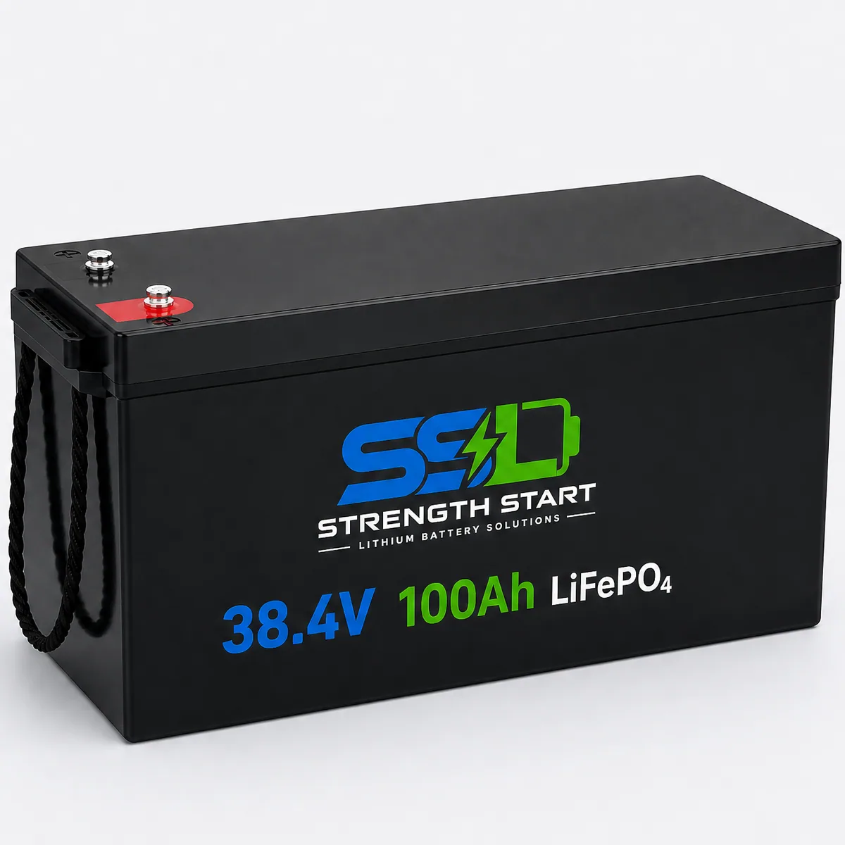 36 V LiFePO4 battery pack product visual