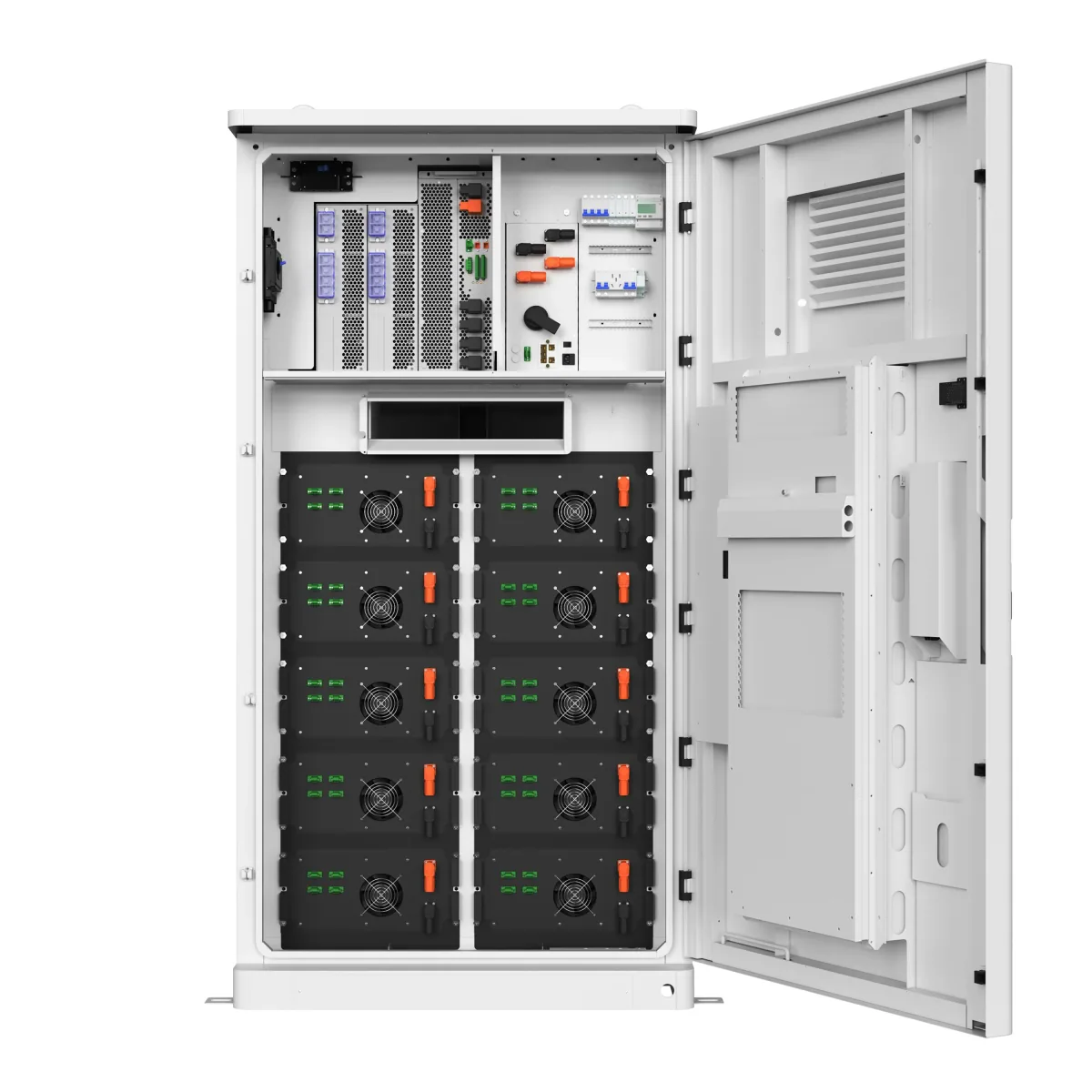 SSLBATT air-cooled 100 kWh storage system cabinet visual
