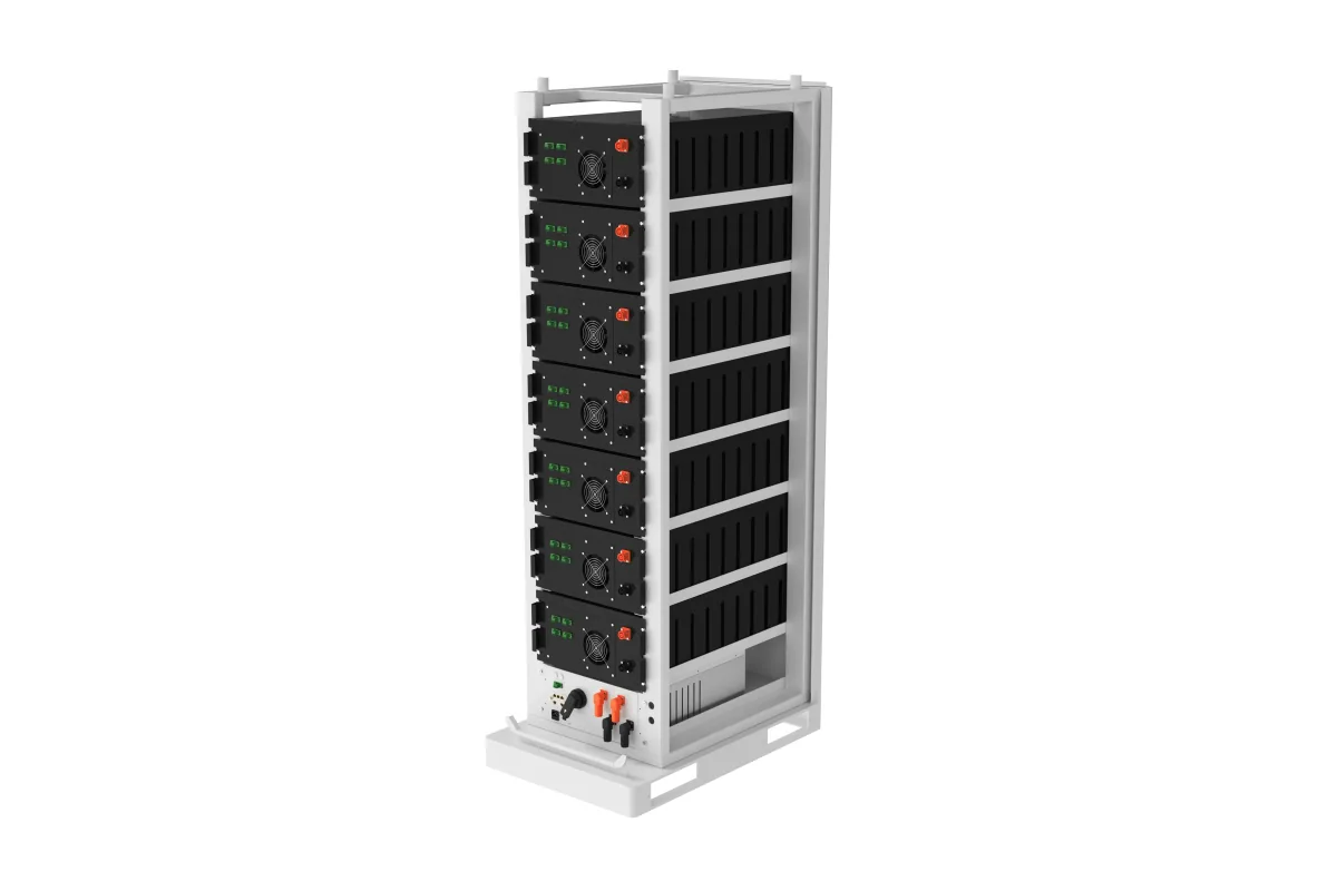 SSL 304 Ah cells racked in a container energy storage system