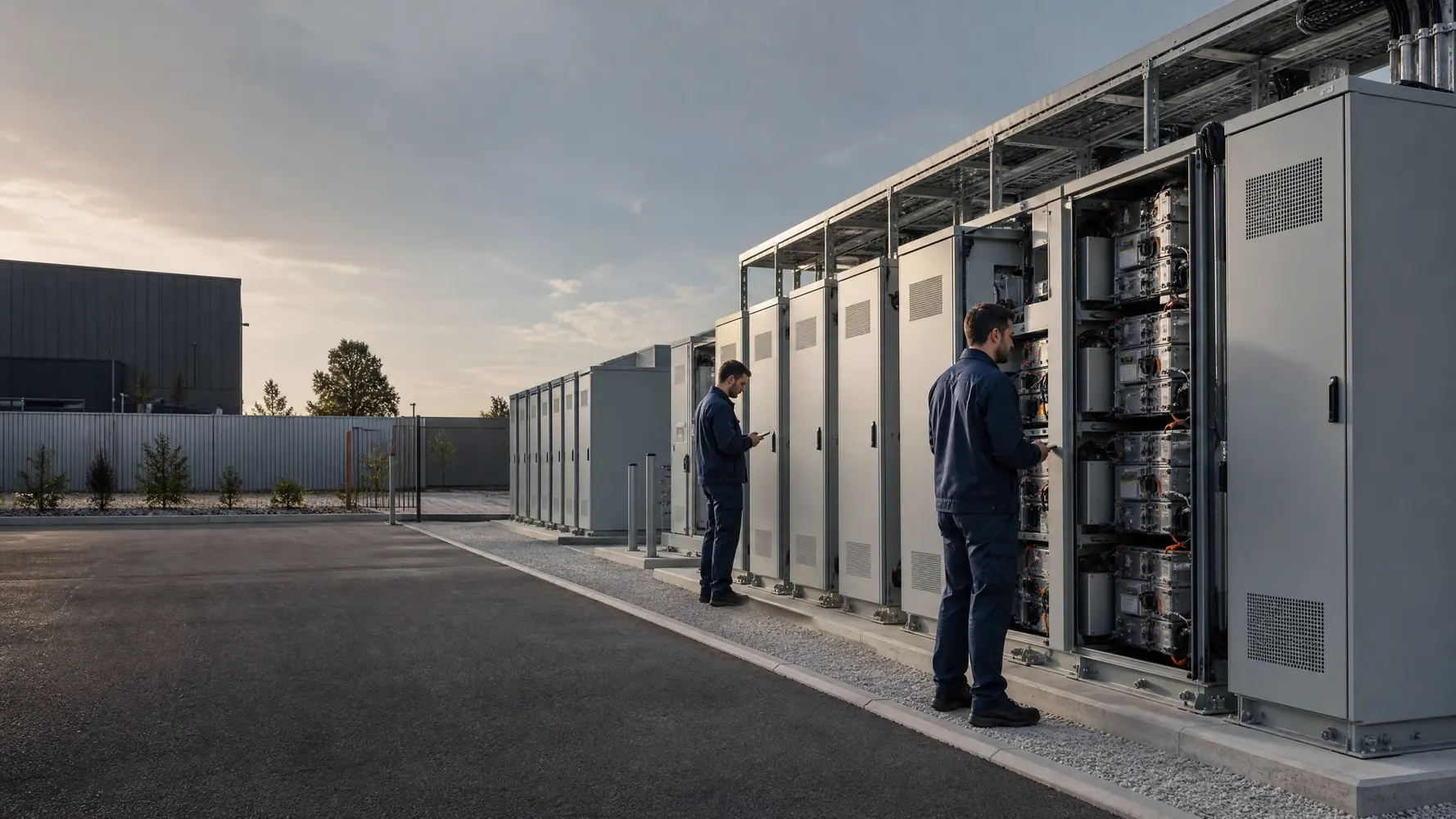 Commercial & Industrial ESS industrial application visual